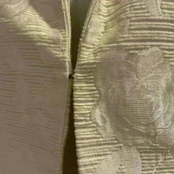 Kasper Women's Wide Lapel Velvet Jacquard Topper Size 6 - Picture 5 of 6